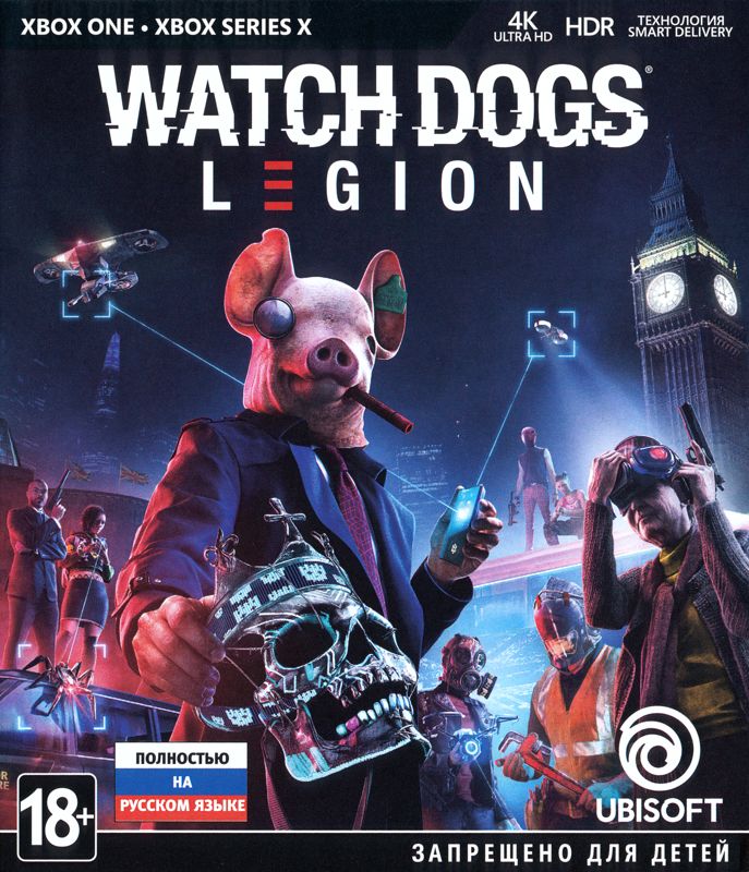 Watch Dogs: Legion box art for Xbox Series X
